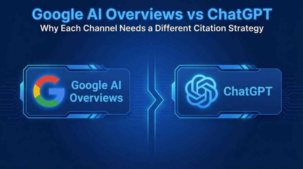 Google AI Overviews vs ChatGPT