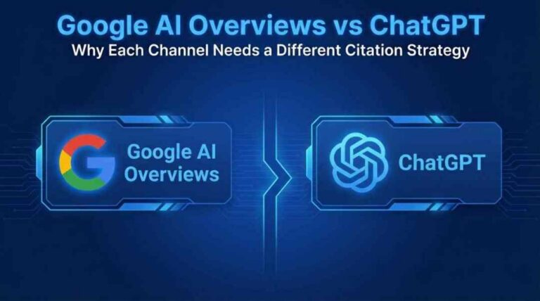 Google AI Overviews vs ChatGPT